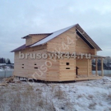 Дома из костромского бруса на заказ