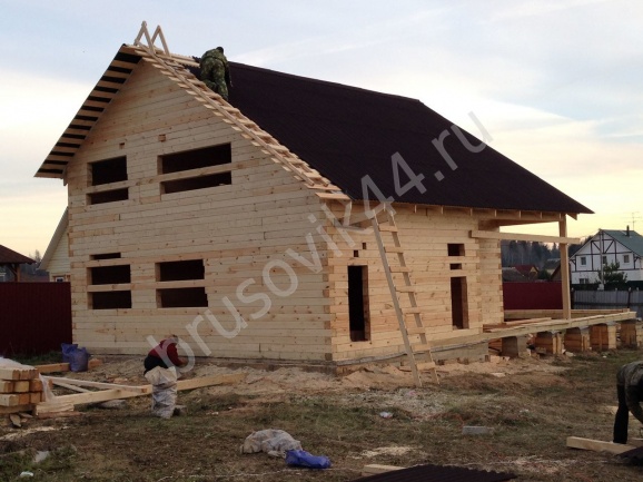 Строительство домов из бруса