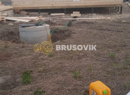 Дом 7х7,5м из профилированного бруса 145х145мм по индивидуальному проекту в селе Юсупово, городской округ Домодедово, Московская область