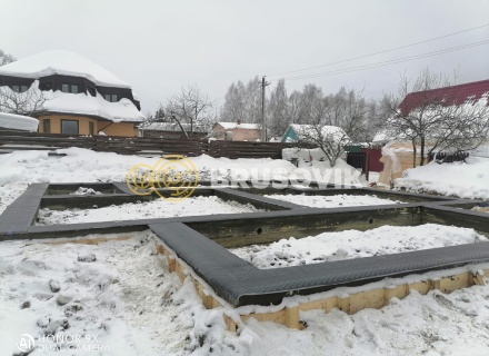Двухэтажный дом 10х11 м из обрезного бруса 150х150 мм по индивидуальному проекту в СНТ Малиновая Роща, городской округ Домодедово, Московская область
