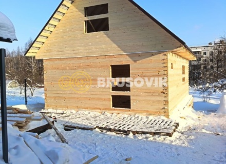 Баня 6х9 м. из профилированного бруса 145х145 мм. в г. Заволжье, Городецкий район, Нижегородская область