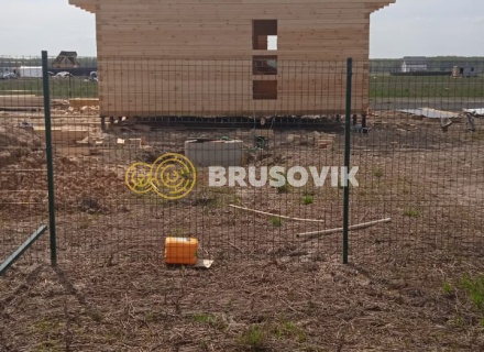 Дом 7х7,5м из профилированного бруса 145х145мм по индивидуальному проекту в селе Юсупово, городской округ Домодедово, Московская область